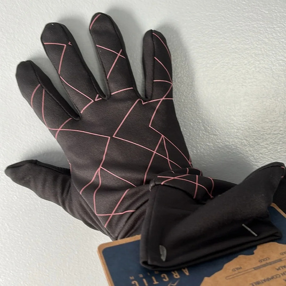 Arctic Barrier Touchscreen compatible gloves, reflective trim,nonslip palm - Picture 4 of 5